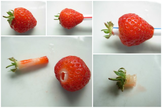 How to hull a strawberry