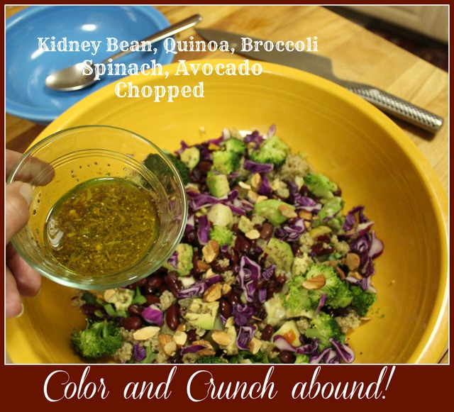 Kidney-Bean-Quinoa-Broccoli-Spinach-Avocado-Chopped