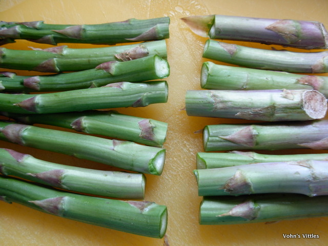 asparagus woody base