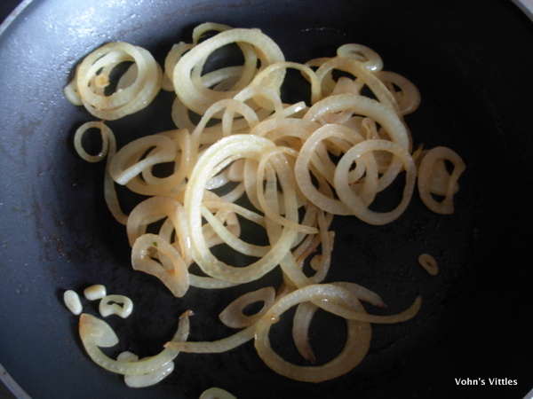 Fry onions