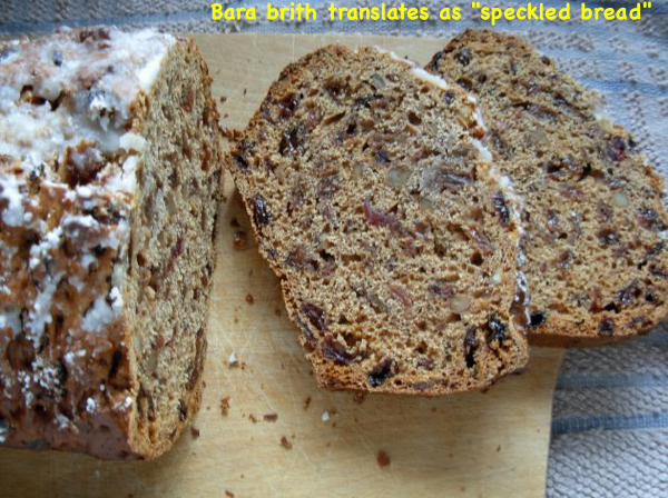 Bara Brith sliced