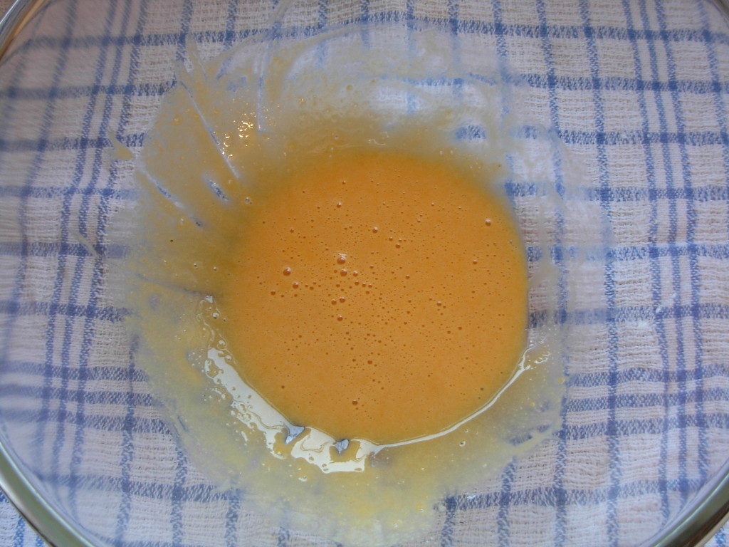 eggs yolks and mustard