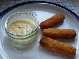 fish fingers and custard