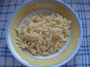 grated cheese