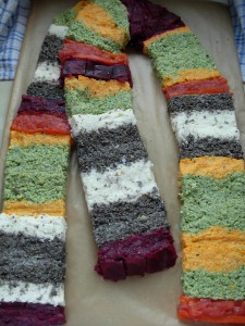 Tom Baker scarf - in veggie form