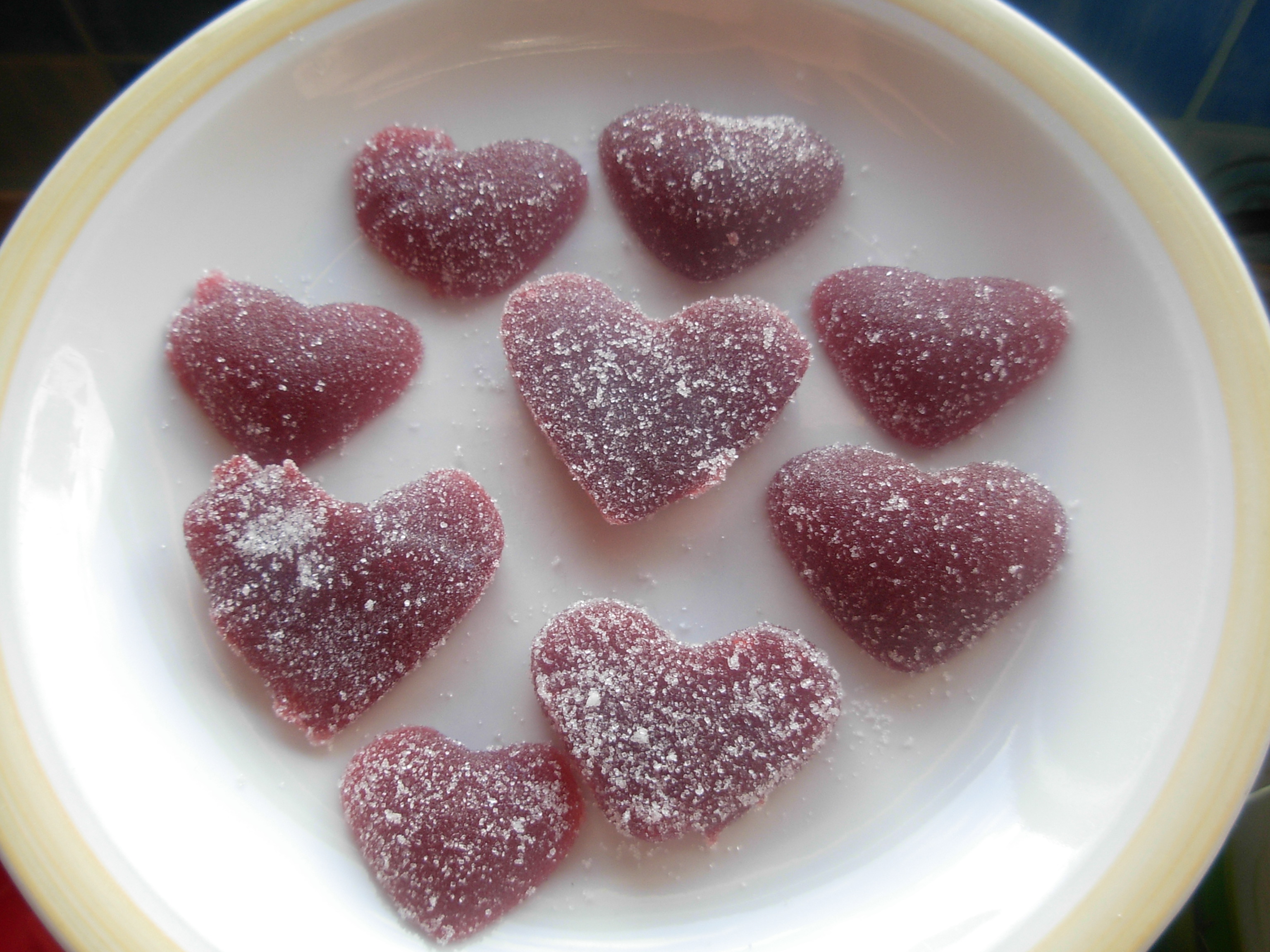 Strawberry and Chilli Jelly Sweets for Valentines