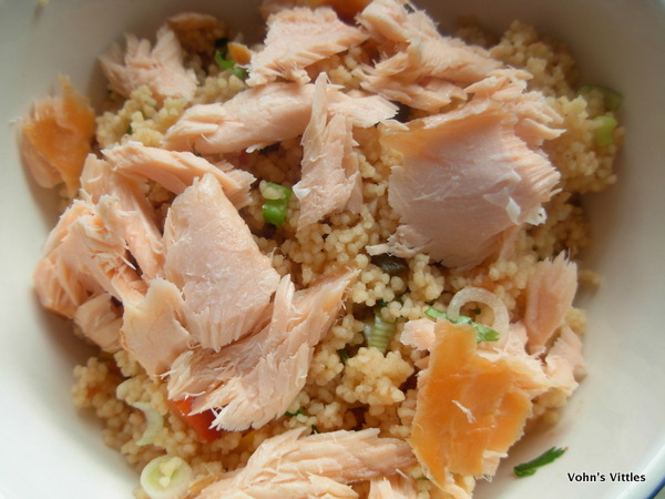 smoked salmon couscous