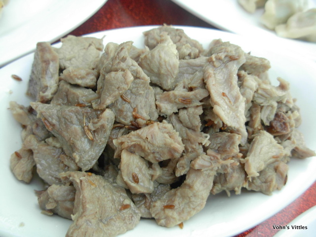 Lamb with cumin seed