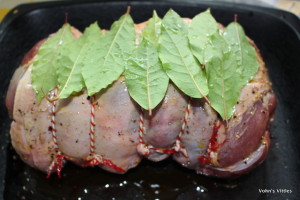 Bay covered lamb