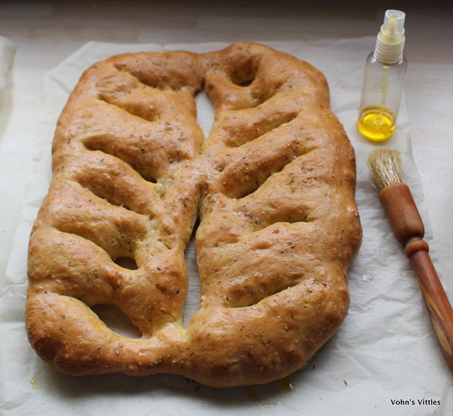 Lemon and Lime Botanical Fougasse