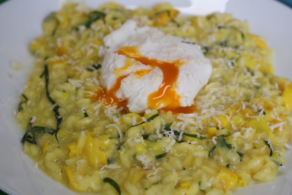 Jamie Scott - smoked haddock and wild garlic risotto